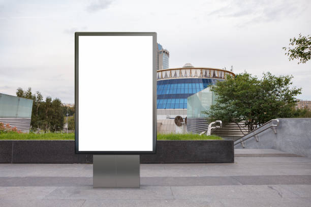 istock Blank street billboard poster 1173461063