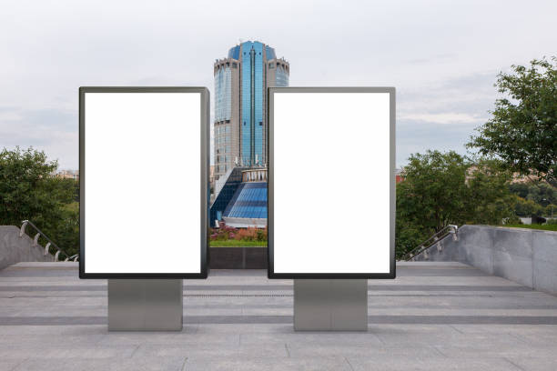 istock Blank street billboard poster 1173461148