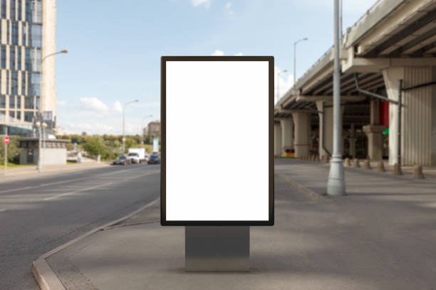 istock Blank street billboard poster 1173461238