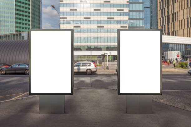 istock Blank street billboard poster 1173461260