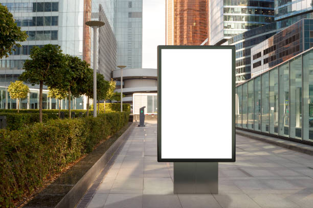 istock Blank street billboard poster 1173461876