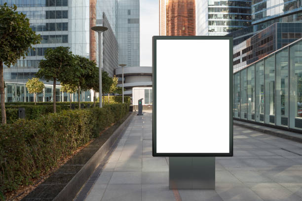 istock Blank street billboard poster 1173461891