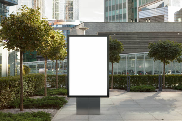 istock Blank street billboard poster 1173461930