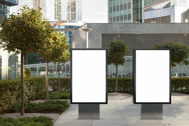 istock Blank street billboard poster 1173461948