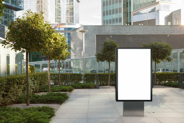 istock Blank street billboard poster 1173461953