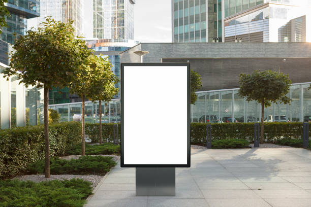 istock Blank street billboard poster 1173461966