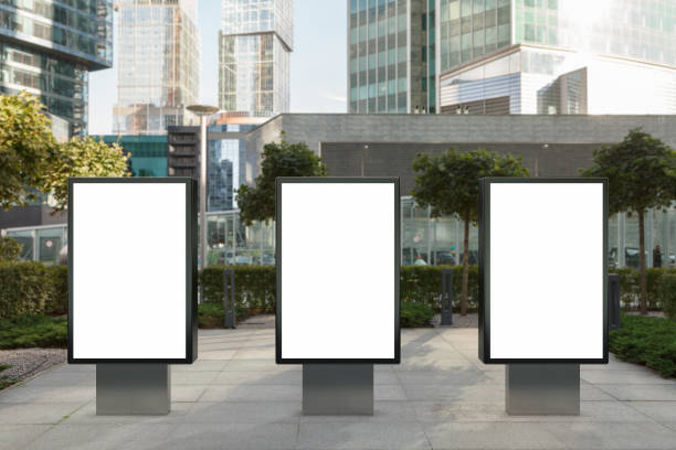 istock Blank street billboard poster 1173461972
