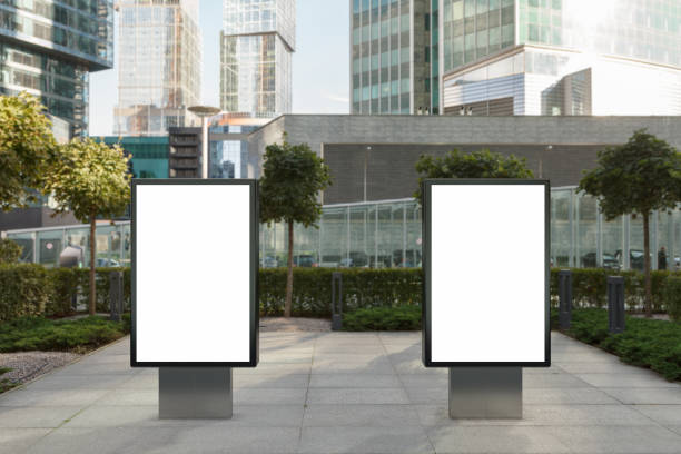istock Blank street billboard poster 1173461976