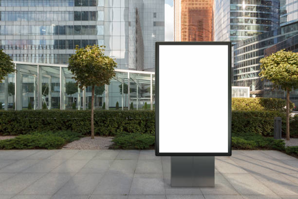 istock Blank street billboard poster 1173461990
