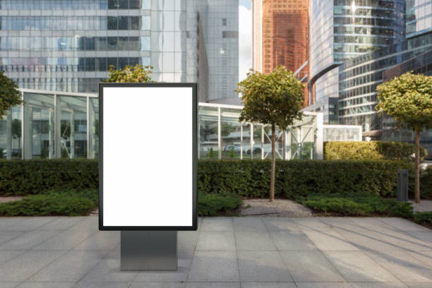 istock Blank street billboard poster 1173461997
