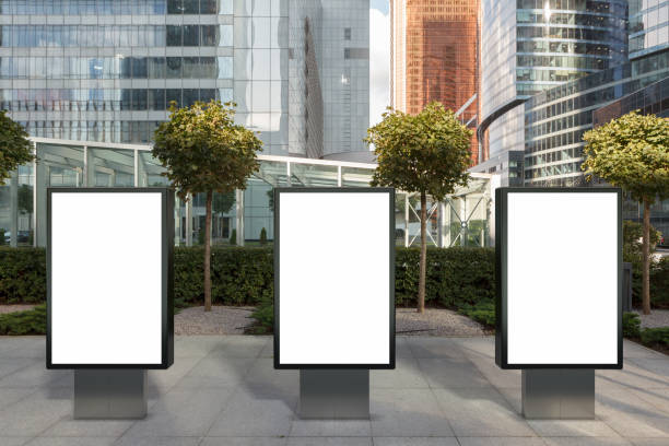 istock Blank street billboard poster 1173462016
