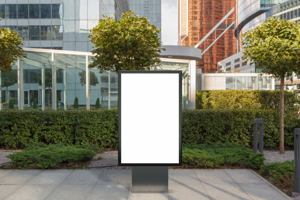 istock Blank street billboard poster 1173462050