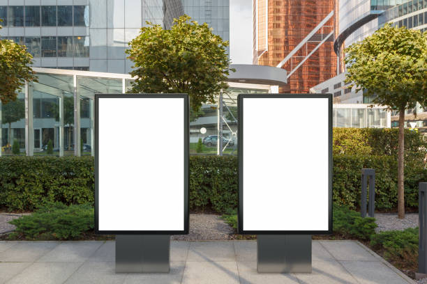 istock Blank street billboard poster 1173462076