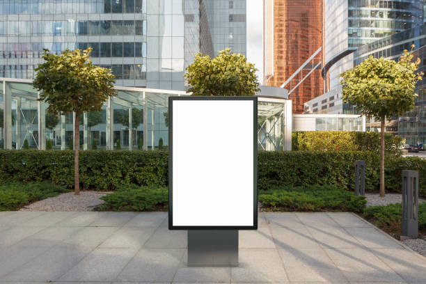 istock Blank street billboard poster 1173462088