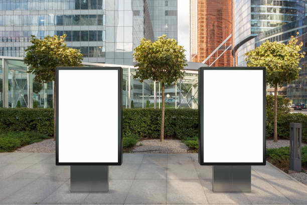 istock Blank street billboard poster 1173462095
