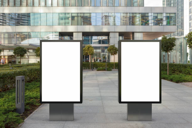 istock Blank street billboard poster 1173462133