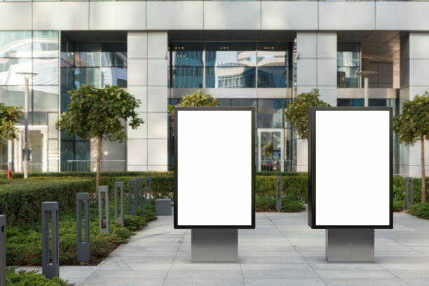 istock Blank street billboard poster 1173462142