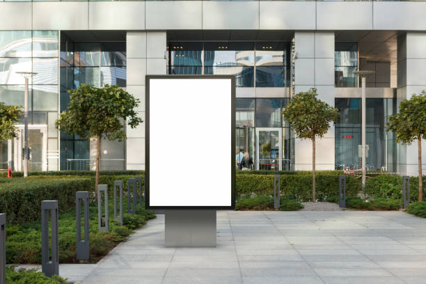 istock Blank street billboard poster 1173462157