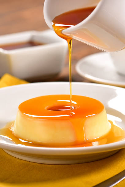 pudding - deser zdjęcia i obrazy z banku zdjęć