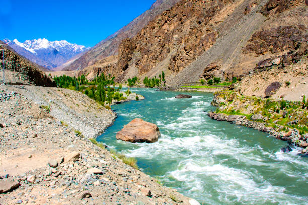 istock Pakistani Lakes, Landscape, River, Mountain. 1173475376