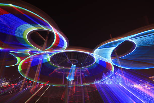 istock lighting effect in the dark, closeup photo 1173487758