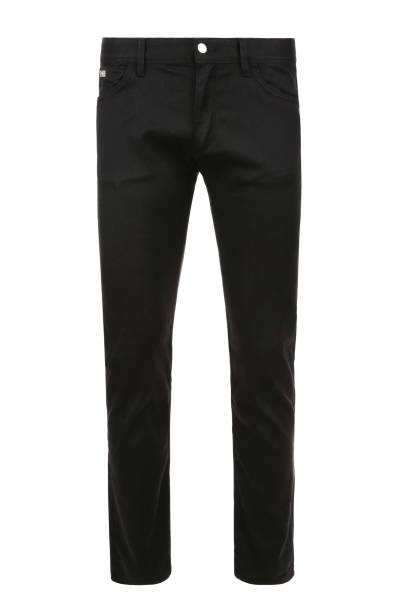 istock Front views of black trousers 1173488494