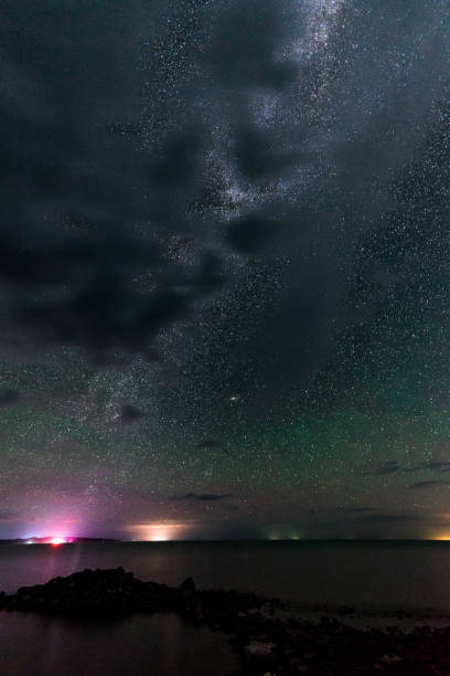 istock The Milky Way on the lake 1173489522