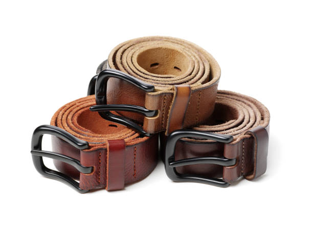 istock belts on a background. belts. belts on background 1173493770