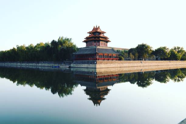 istock Corner tower of forbidden city 1173499239