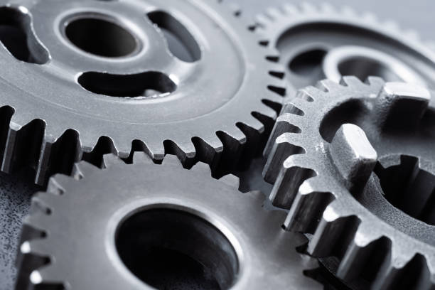 istock perspective view of industrial engine gear wheel 1173499811