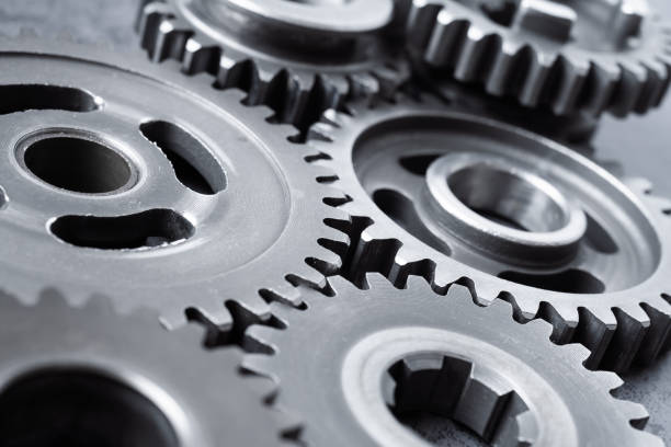 istock perspective view of industrial engine gear wheel 1173499837