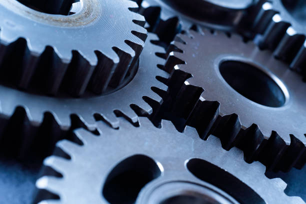 istock perspective view of industrial engine gear wheel 1173499869