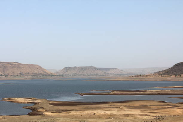 istock Backwaters of Chas Kaman Dam Pune-India 1173510284