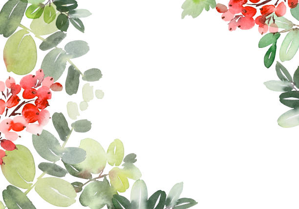 7,300+ Winter Flower Watercolor Painting Backgrounds Illustrations,  Royalty-Free Vector Graphics & Clip Art - iStock