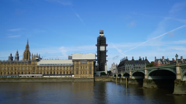 timelapse London City with Big Ben