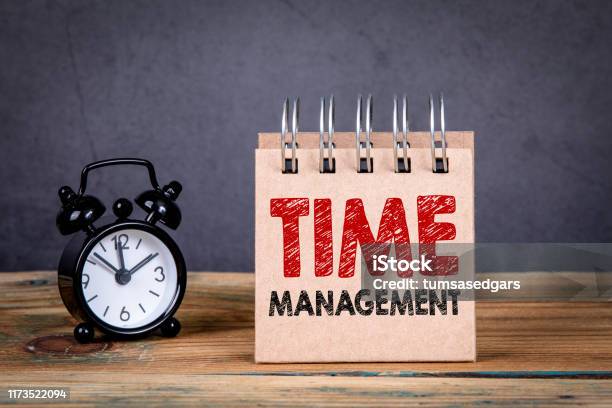 Time Management Concept Stock Photo - Download Image Now - Time, Organization, Manager
