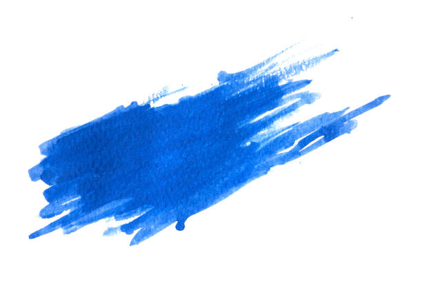 istock blue watercolor brush isolated on white background 1173525173