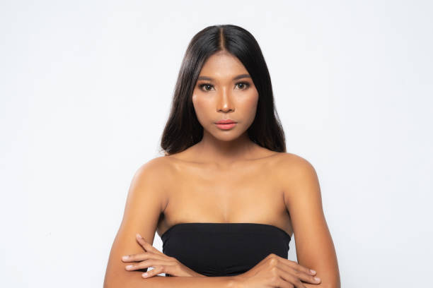 istock Studio beauty woman. 1173538840