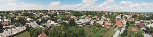 istock High Angle View Of Trees And Buildings Against Sky 1173540898