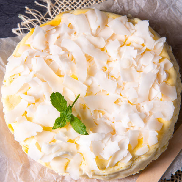 istock a simple quark coconut cake from the tin 1173541793