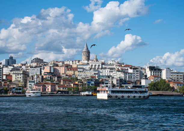 istock galata tower istambul sea view panorama summer day 1173542705