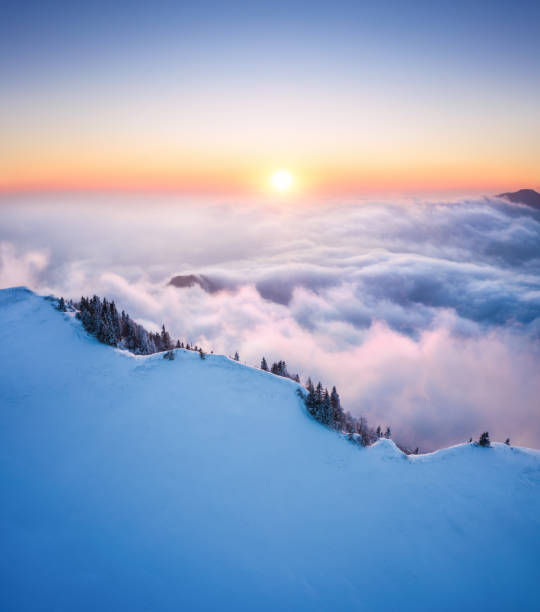 istock Sunset Above The Mountain 1173543471