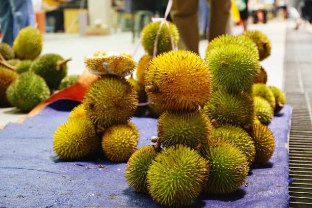 Durian Kuning in Gadong Night Market