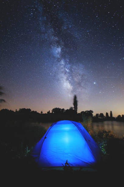 istock camping under the stars at night 1173547406