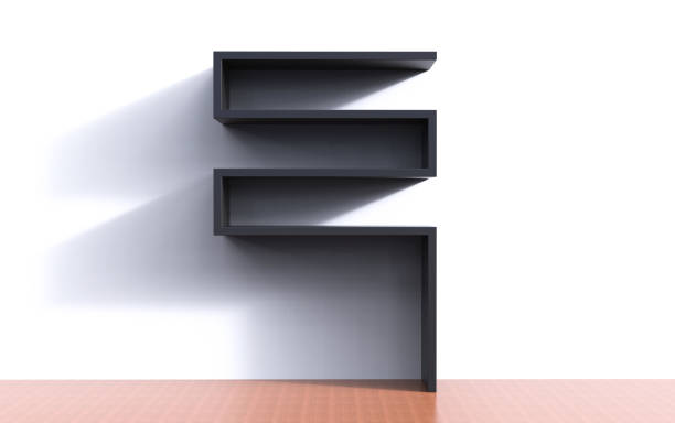 istock 3d illustration of a cool floating shelf mounted on the wall 1173548028