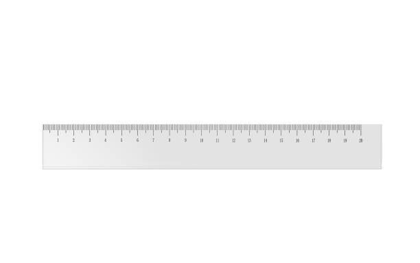 istock 3d illustration of a transparent plastic ruler isolated on a white background 1173549015