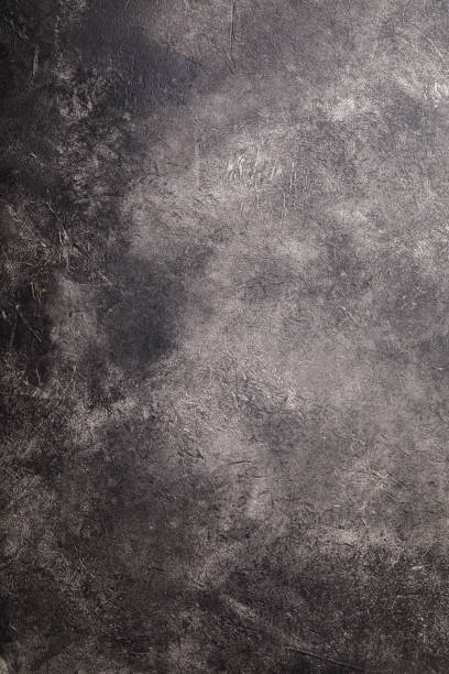 istock Black background dark stone texture vignette. Concrete surface.
 Decorative stucco . Space for design. 1173551776