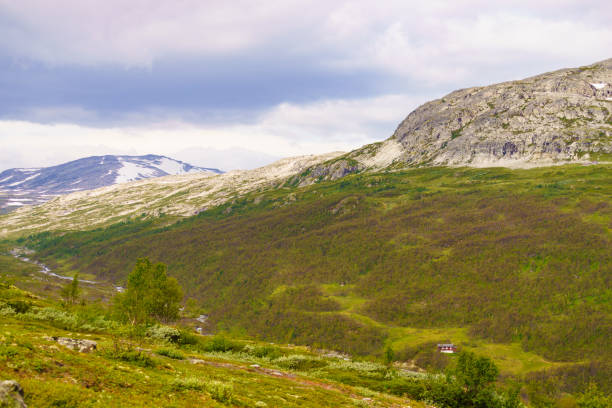 istock Mountains landscape. Norway route Aurlandsfjellet 1173559536