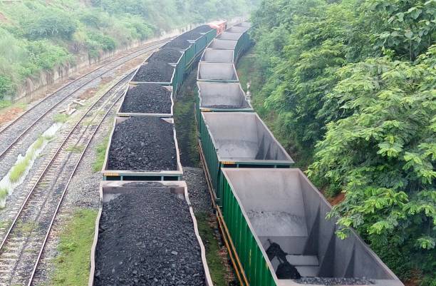 Coal transportation from coal mines to plants.