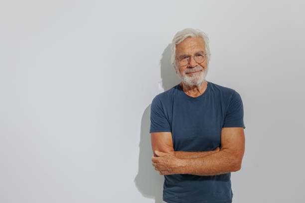 istock Portrait of a smiling senior man 1173566967